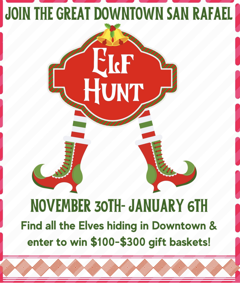 The 3rd Annual Great Downtown San Rafael ELF HUNT - Downtown San Rafael ...